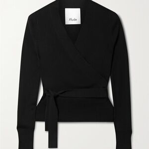 Allude Wrap Cardigan